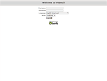 Tablet Screenshot of mail.evenlink.com