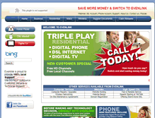 Tablet Screenshot of evenlink.com